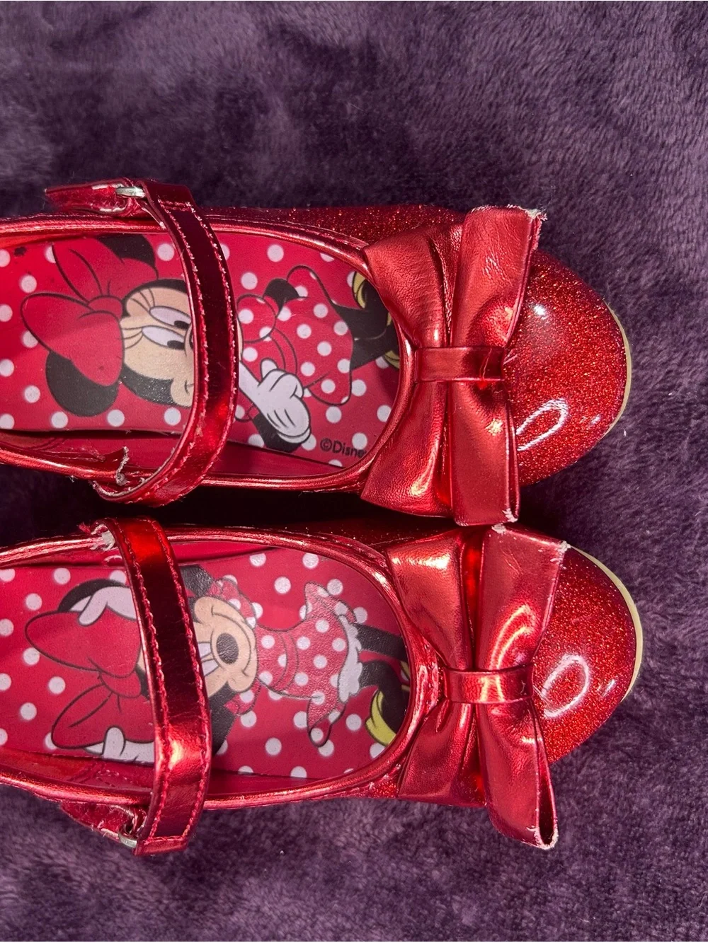 Disney sparkling red